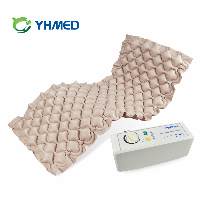 Inflatable Medical Anti Bedsore Ripple Air Bubble Alternating Pressure Air Mattress With Pump