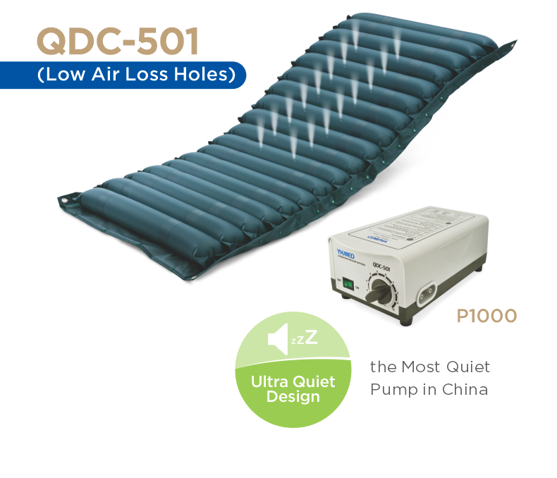 Hospital Alternating Pressure Anti Decubitus Air Mattress For Back Pain